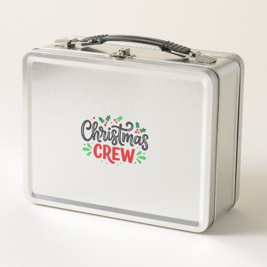 Lunch Box Équipage de Noël Fête festive (Devant)