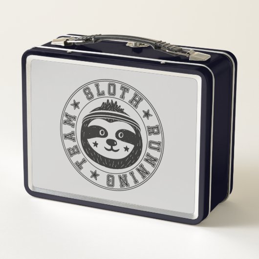 Lunch Box Équipe courante de paresse (Dos)