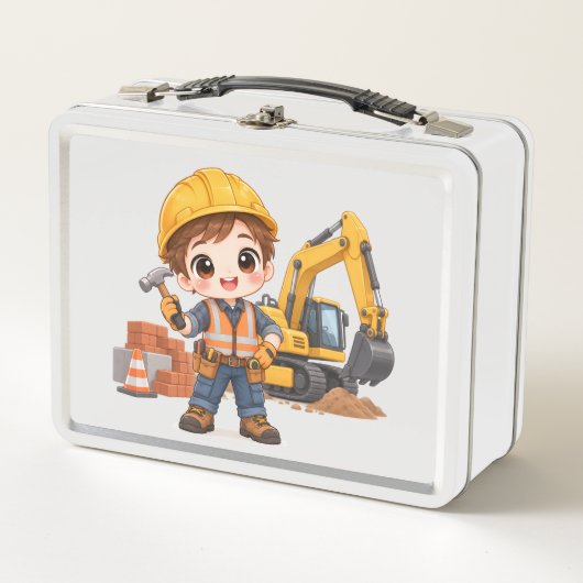 Lunch Box Équipe de construction junior (Devant)