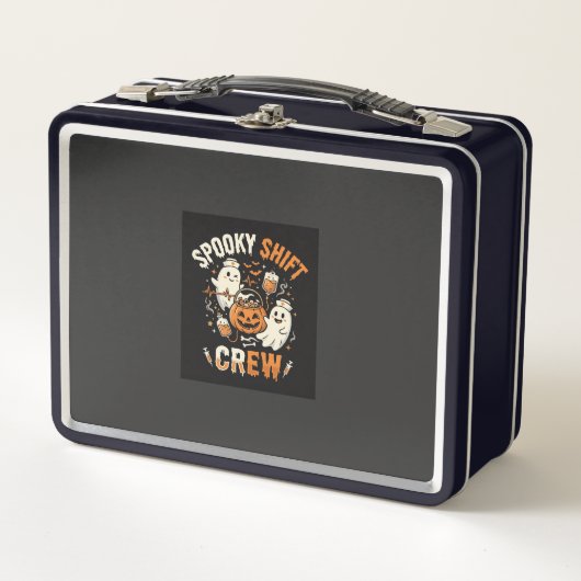Lunch Box Équipe de fantômes d'infirmières d'Halloween (Devant)