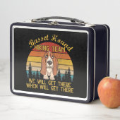 Lunch Box équipe de randonnée de basset hound randonnée cade (En situation)