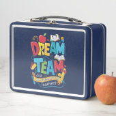 Lunch Box Équipe de rêve Enseignants de jardin d'enfants Ret (En situation)