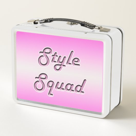 Lunch Box Équipe de style (Dos)