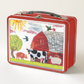 Lunch Box Eric Carle | Paysage coloré (Devant)