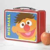 Lunch Box Ernie Face | Ajoutez votre nom (En situation)