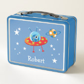 Lunch Box Espace Alien personnalisé (Dos)
