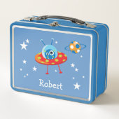 Lunch Box Espace Alien personnalisé (Devant)
