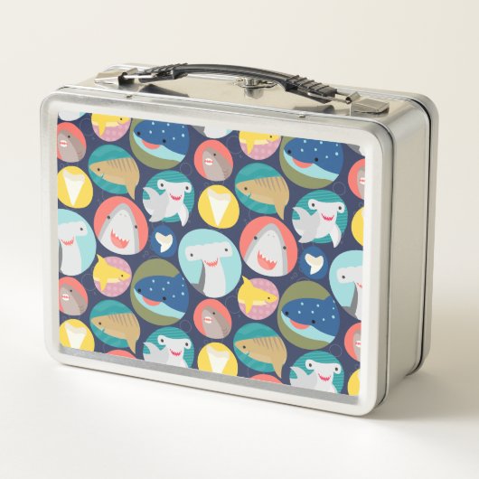 Lunch Box Espèces de requins mignons (Dos)