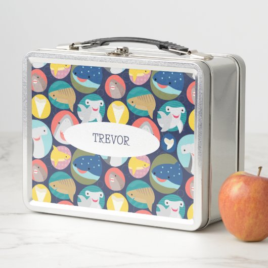 Lunch Box Espèces de requins mignons (En situation)