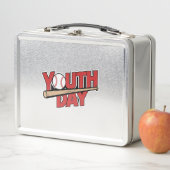 Lunch Box Esprit de baseball des jeunes (En situation)