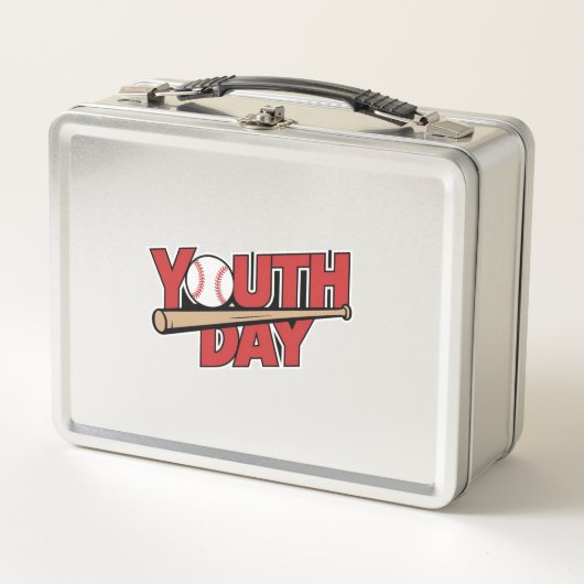 Lunch Box Esprit de baseball des jeunes (Devant)