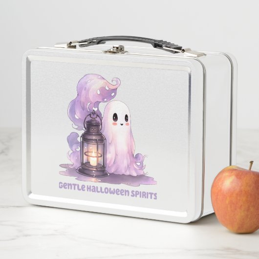 Lunch Box Esprits doux d'Halloween (En situation)