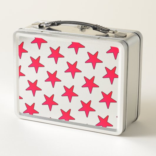 Lunch Box Étoiles rouges (Dos)