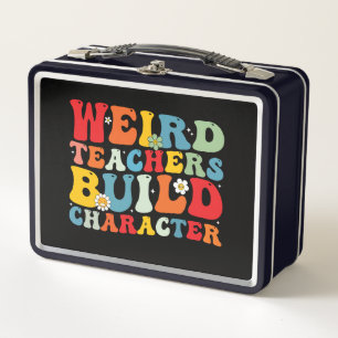 Lunch Box Étrange enseignant construire personnage Enseignan