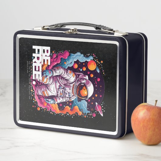 Lunch Box être un astronaute libre (En situation)
