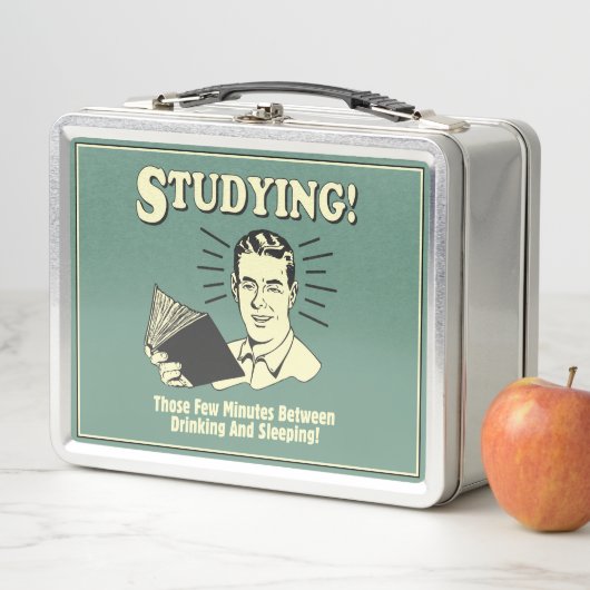 Lunch Box Étudier : Boire et dormir (En situation)