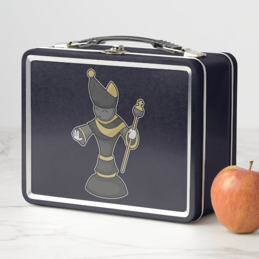 Lunch Box Évêque Échecs Équipe Échecs (En situation)