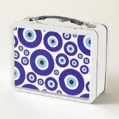 Lunch Box Evil Eye Pattern, Greek Eye, Turkish Eye, Nazar (Dos)