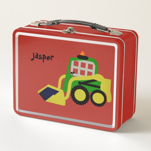 Lunch Box Excavateur Bobcat (Devant)