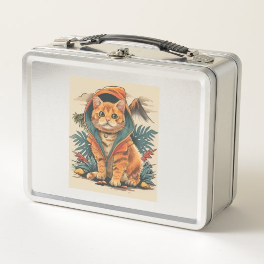Lunch Box Explorateur de chats Dinosaur (Devant)
