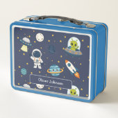 Lunch Box Explorateur spatial de fusée extraterrestre astron (Dos)