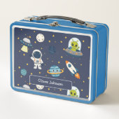 Lunch Box Explorateur spatial de fusée extraterrestre astron (Devant)