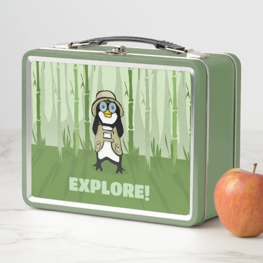 Lunch Box Explorez ! Pingouin (En situation)