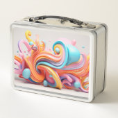 Lunch Box Explosion de formes pastel (Dos)