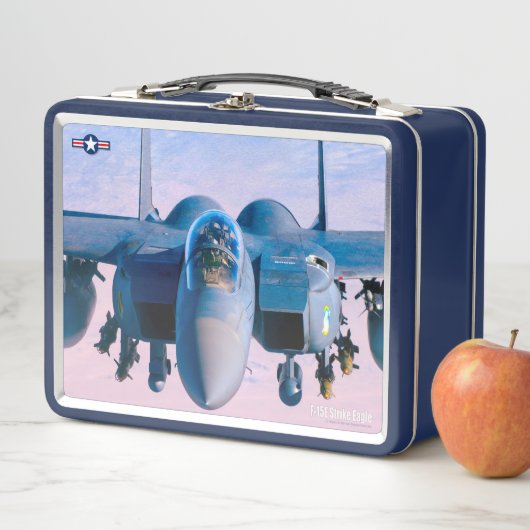 LUNCH BOX F-15E GRÈVE EAGLE (En situation)