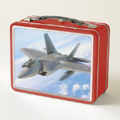 Lunch Box F-22 Raptor Military Jet (Dos)