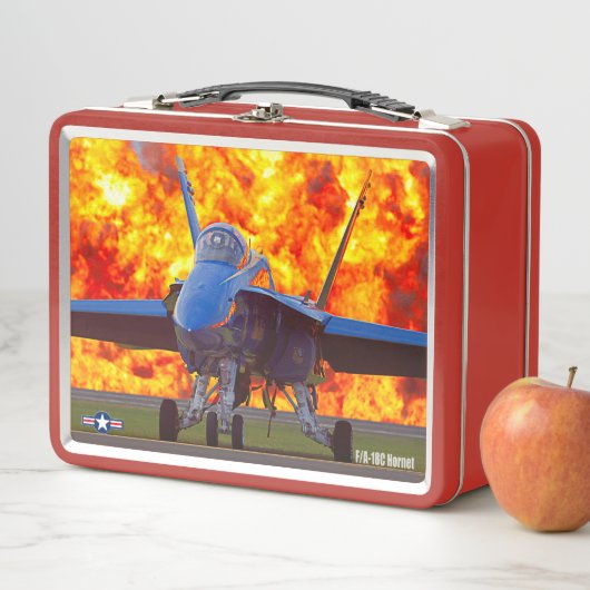 LUNCH BOX F/A-18C HORNET (En situation)