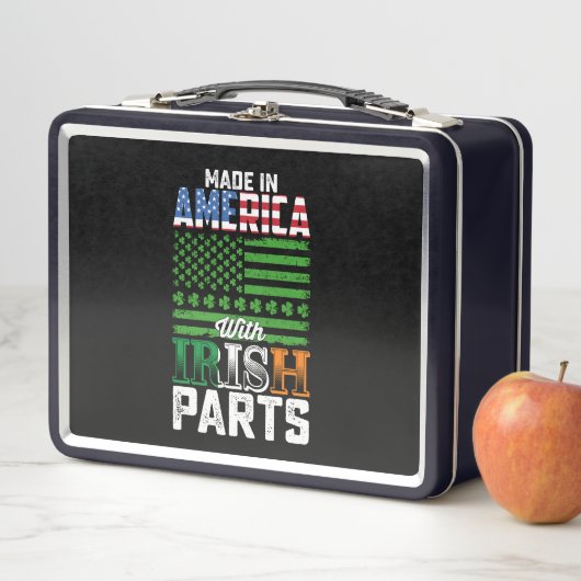 Lunch Box Fabriqué en Amérique avec des pièces irlandaises S (En situation)