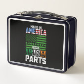 Lunch Box Fabriqué en Amérique avec des pièces irlandaises S (Devant)