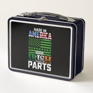 Lunch Box Fabriqué en Amérique avec des pièces irlandaises S