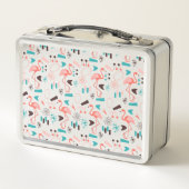 Lunch Box Fabulous Cinquante Flamants roses (Dos)