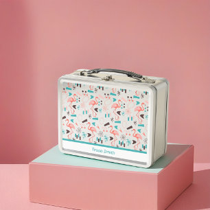 Lunch Box Fabulous Cinquante Flamants roses