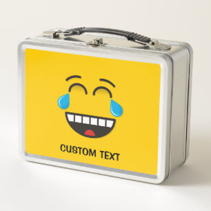 Lunch Box Face avec des larmes de joie