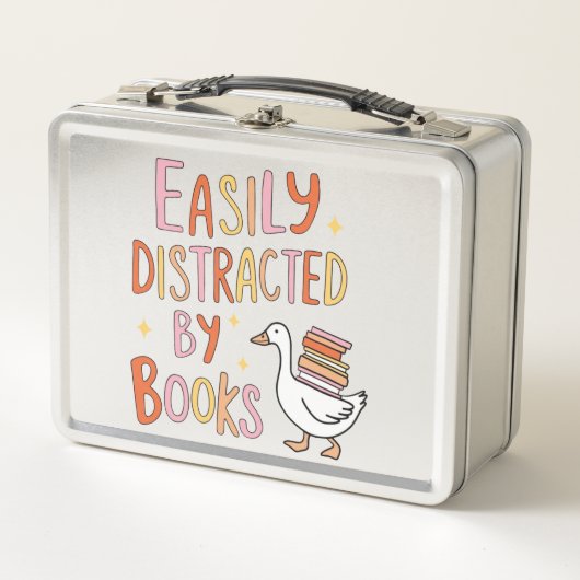 Lunch Box Facilement distrait par les livres (Devant)