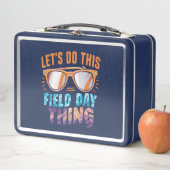 Lunch Box Faisons cette journée de terrain avec des lunettes (En situation)