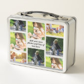 Lunch Box Faites votre propre collage photo et texte (Dos)