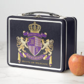 Lunch Box Faites votre propre manteau de l'emblème de (En situation)