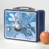 LUNCH BOX FALCON DE COMBAT F-16C (En situation)