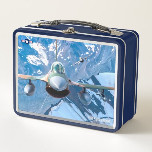 LUNCH BOX FALCON DE COMBAT F-16C (Devant)