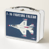 LUNCH BOX FALCON DE COMBAT F-16C (Devant)