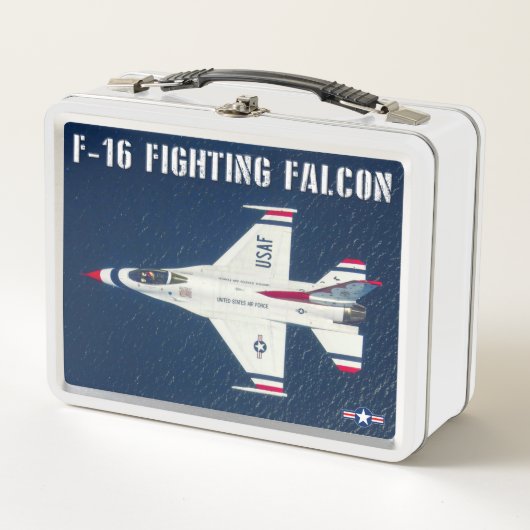 LUNCH BOX FALCON DE COMBAT F-16C (Devant)