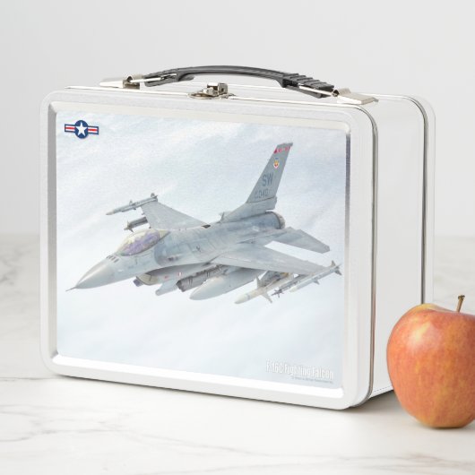 LUNCH BOX FALCON DE COMBAT F-16C (En situation)