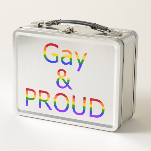 Lunch Box Falln Gay Et Fier (Devant)