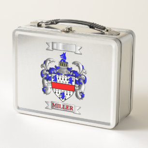 Lunch Box Familie Miller Achternaam En Schild