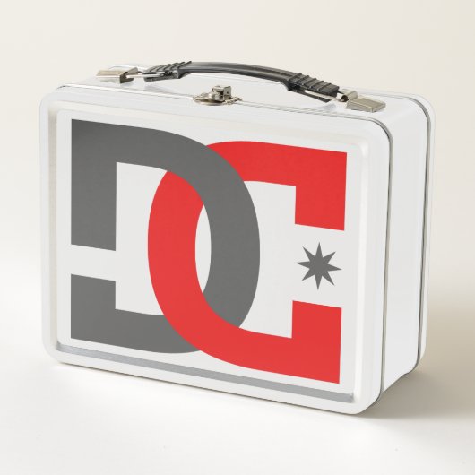 Lunch Box Fanart du logo de DC Skateboard (Devant)