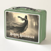 Lunch Box Fantôme noir féminin dans Hellscape - Halloween (Dos)